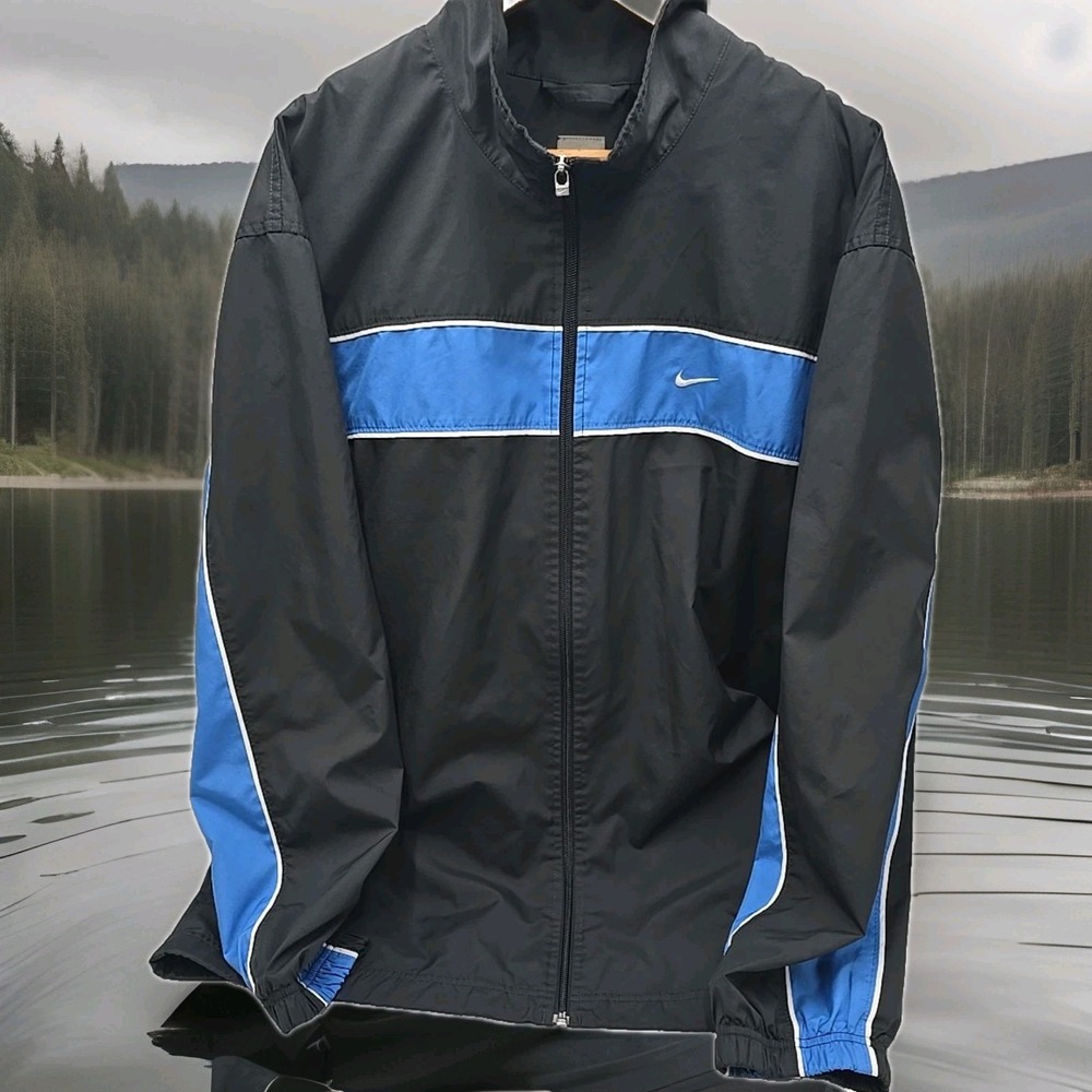 Nike Elite Full‎ Zip Jacket Dri-Fit Windbreaker Men's XL (521104-011) Sports